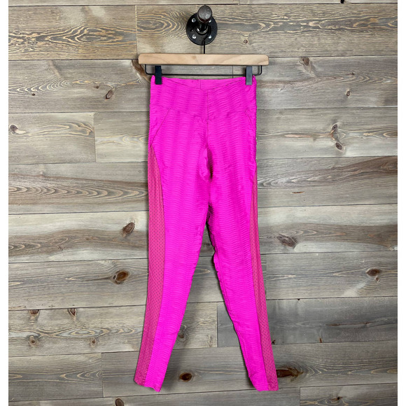 Booty by Brabants Pants - Booty by Brabants Pink and Gray Leggings